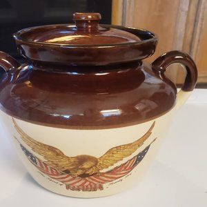 1976 BICENTENNIAL McCOY BEAN POT